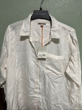 Women’s Knox Rose cream Casual  Button-Down Long sleeve Shirt